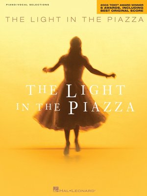 cover image of The Light in the Piazza (Songbook)